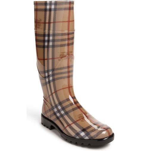 burberry tall rain boot nordstrom|Burberry rain boots on sale.